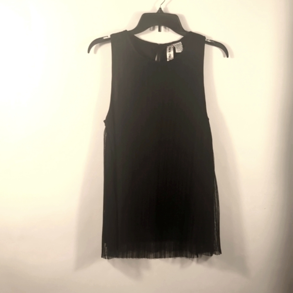 Mimi Chica Black Tule Top Size Large